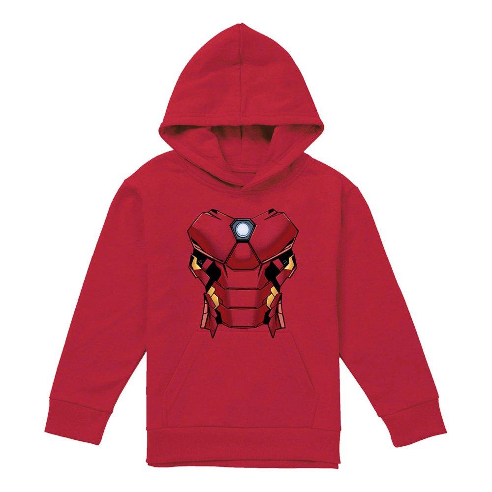 Red - Marvel - Marvel Iron Man Costume Youth Kids Pull-Over Hoodi - 1