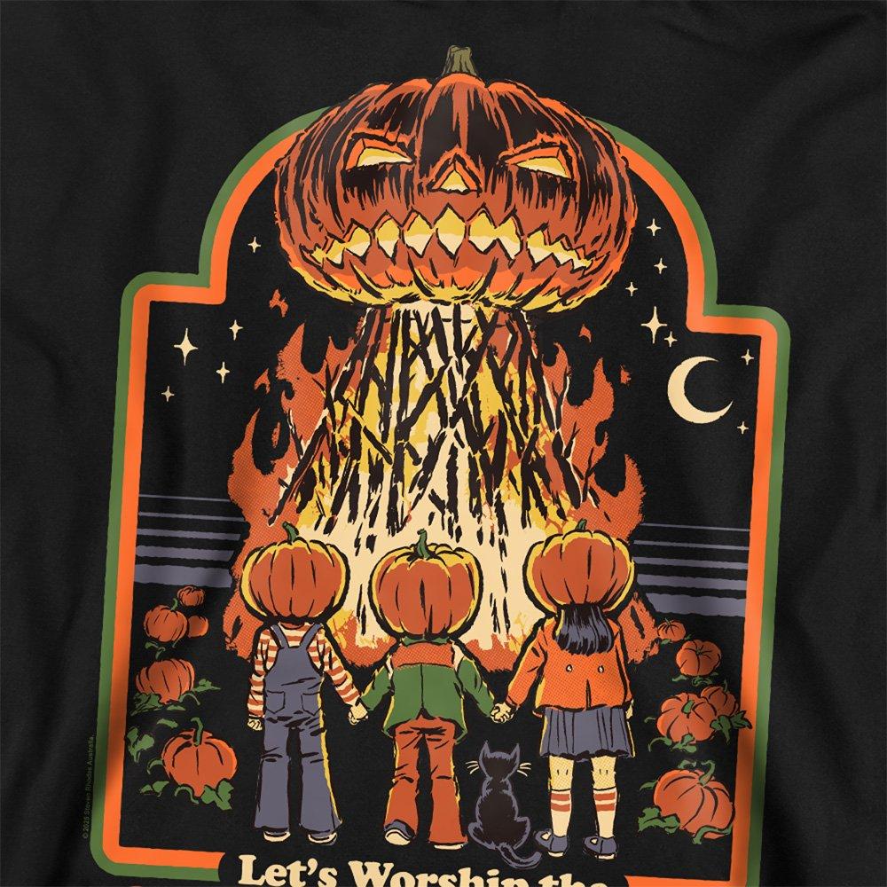 Black - Steven Rhodes - Steven Rhodes Pumpkin Master Sweatshirt Black - 2