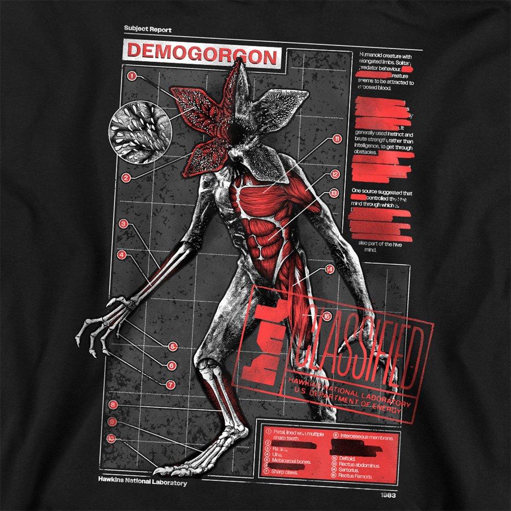 Black - Stranger Things - Stranger Things Demogorgon Monster Sweatshirt Bla - 2