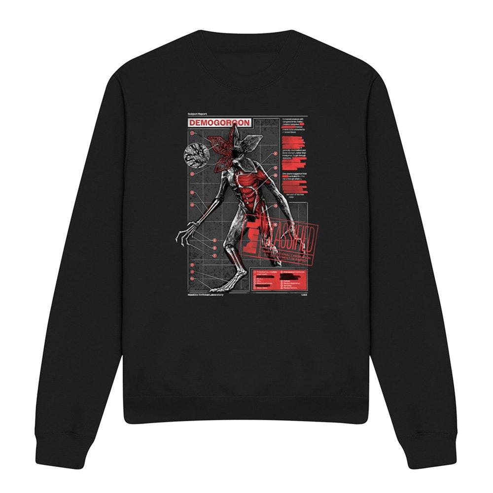 Black - Stranger Things - Stranger Things Demogorgon Monster Sweatshirt Bla - 4