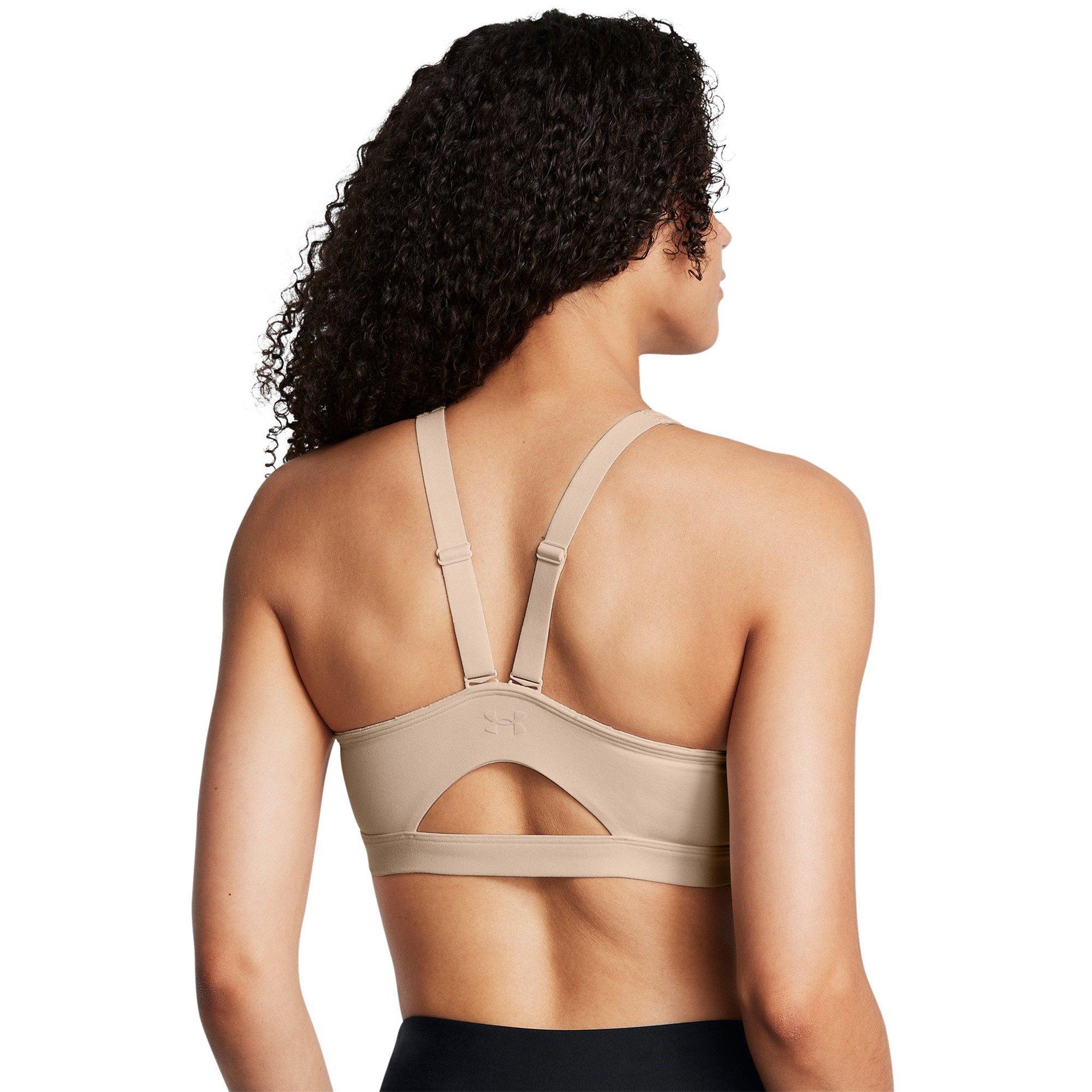 Smeđa - Under Armour - SmartFoam Evolution Mid-Support Sports Bra Womens - 4
