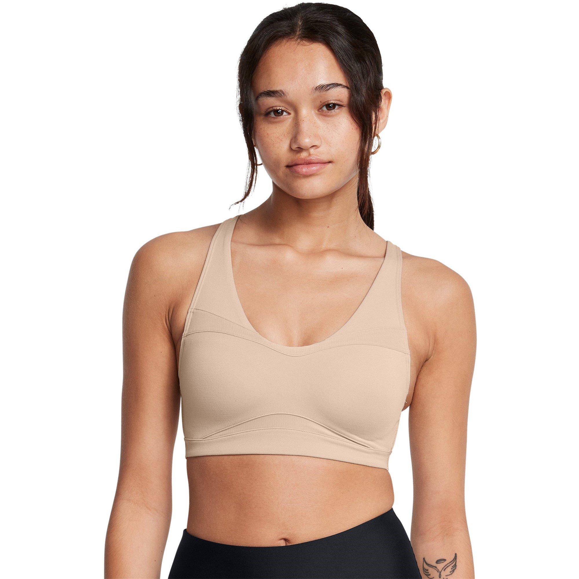 Smeđa - Under Armour - SmartFoam Evolution Mid-Support Sports Bra Womens - 5