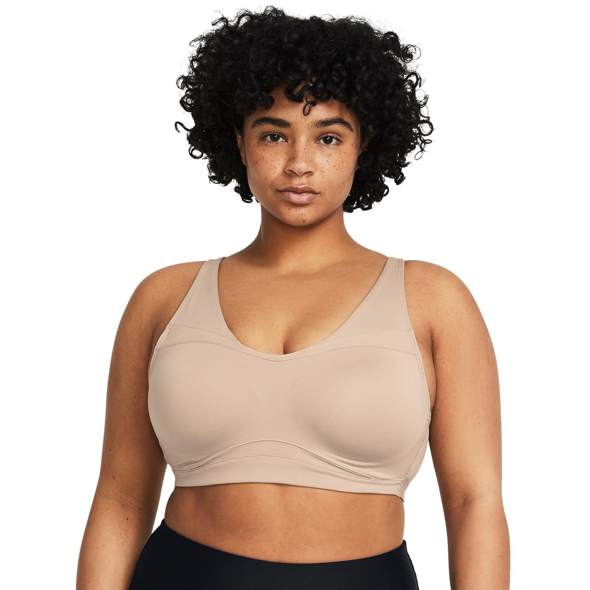 Smeđa - Under Armour - SmartFoam Evolution Mid-Support Sports Bra Womens - 9