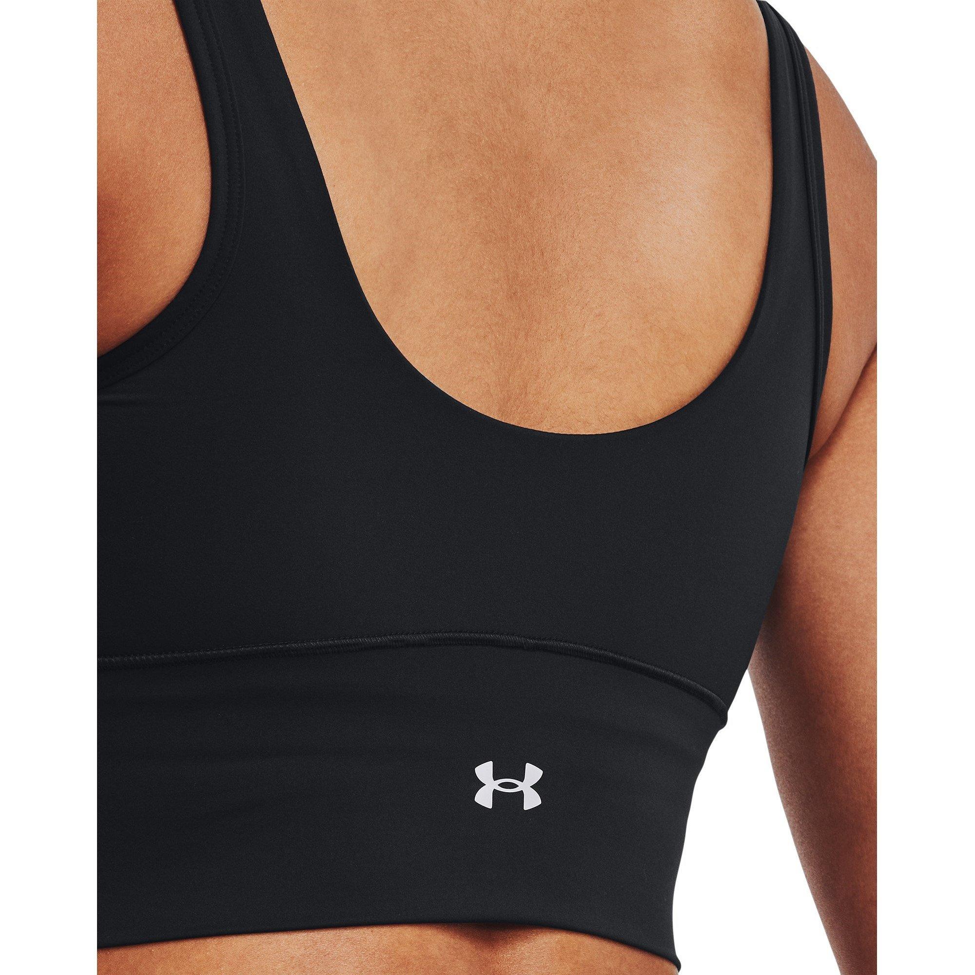 Crna - Under Armour - Meridian Fitted Crop Tank Womens - 9