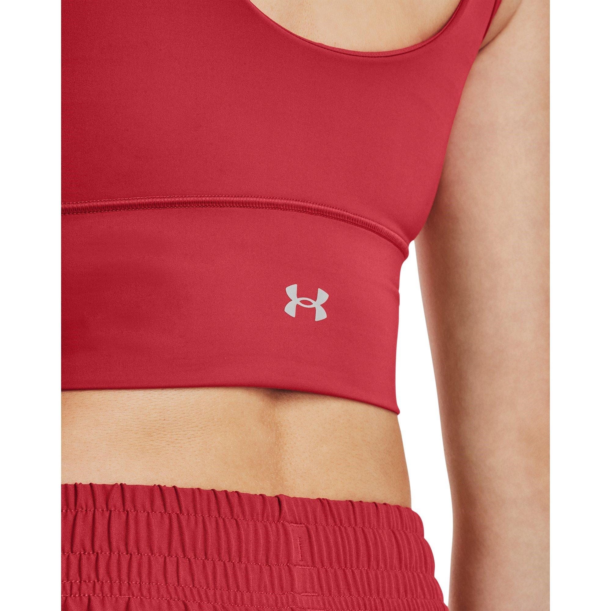 Rød - Under Armour - Meridian Fitted Crop Tank Womens - 4