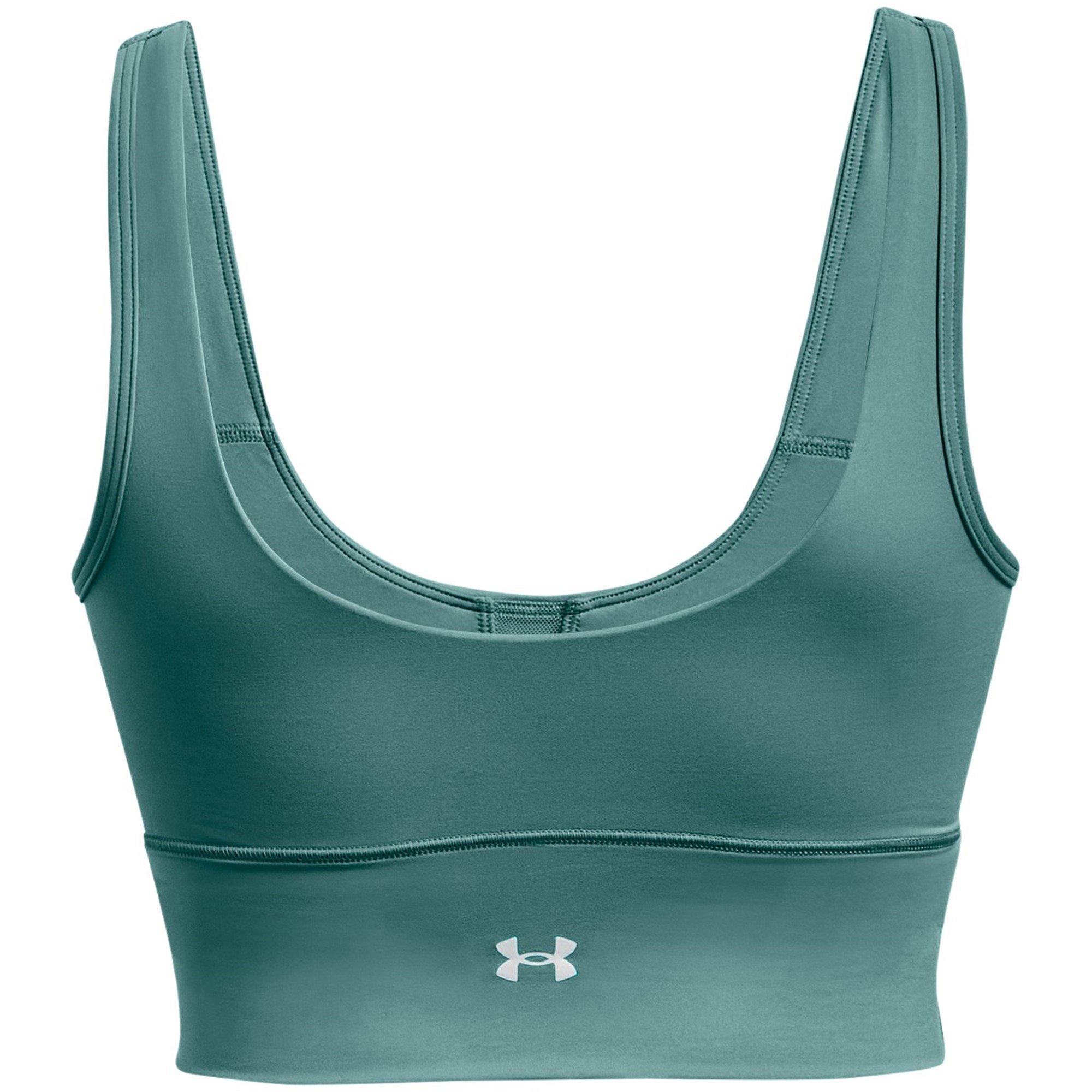 Green - Under Armour - Meridian Fitted Crop Tank Womens - 7
