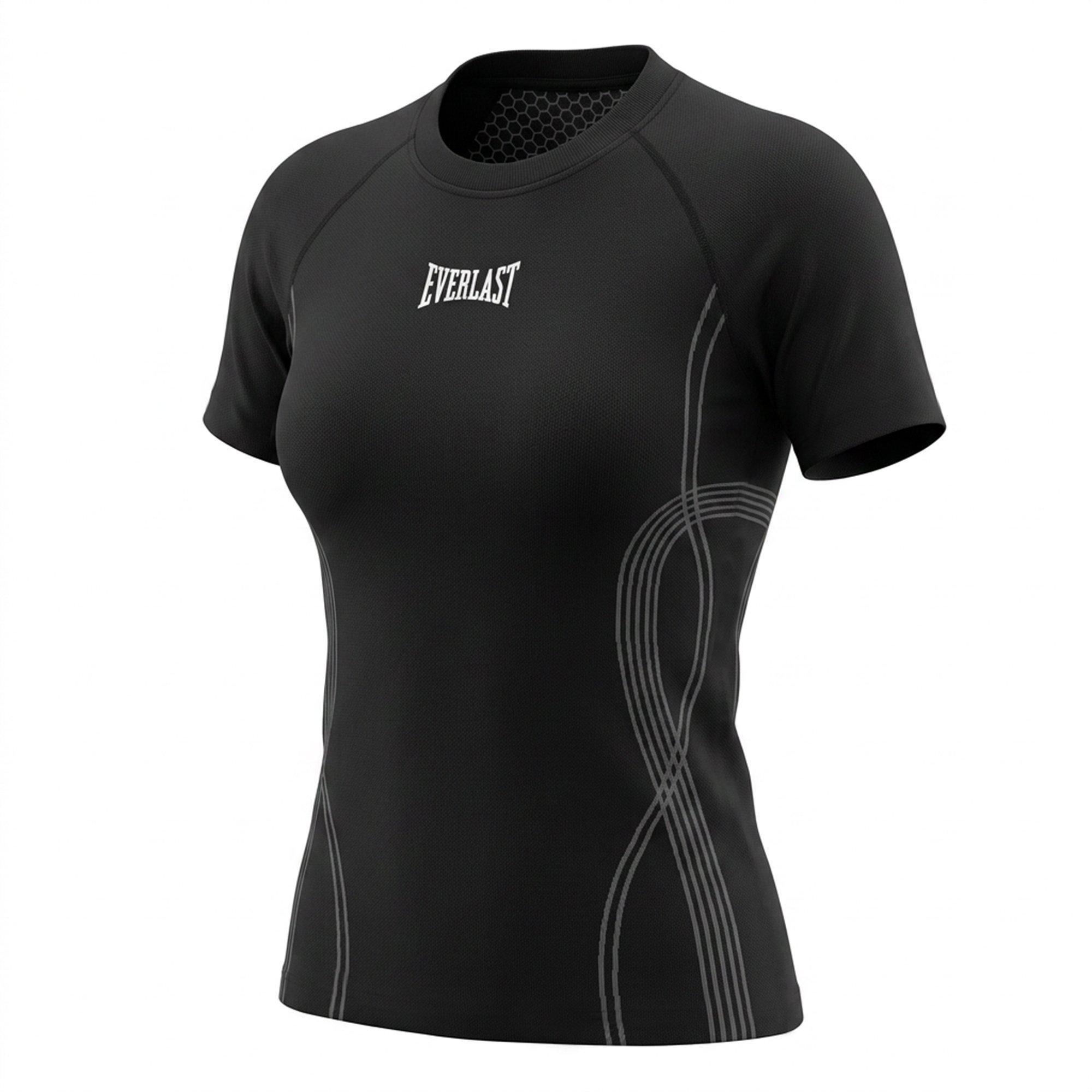 Sort - Everlast - Everlast Short Sleeve T-Shirts Womens - 2