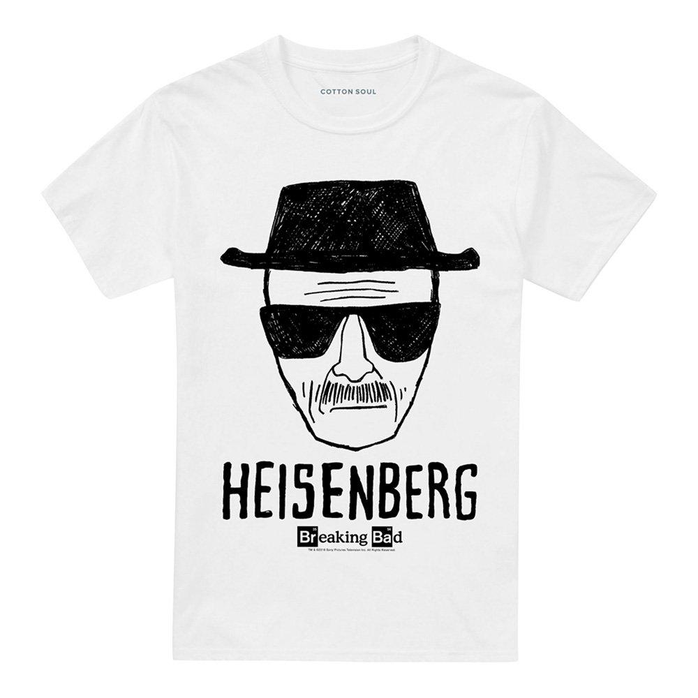 White - Breaking Bad - Breaking Bad Heisenberg T Shirt White - 4