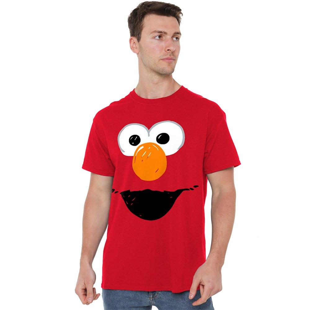 Red - Sesame Street - Sesame Street Elmo Crayon Sketch T Shirt Red - 1