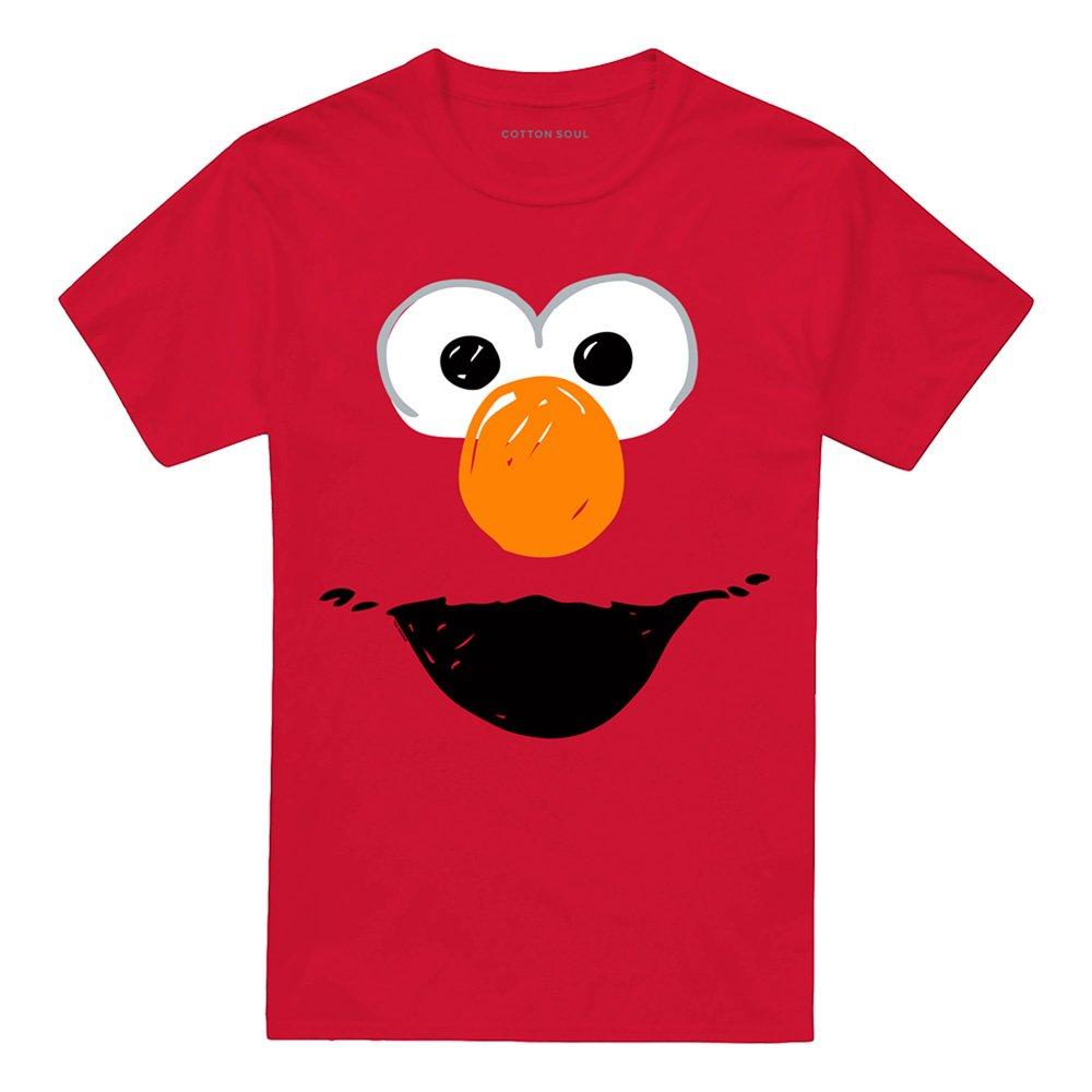 Red - Sesame Street - Sesame Street Elmo Crayon Sketch T Shirt Red - 4