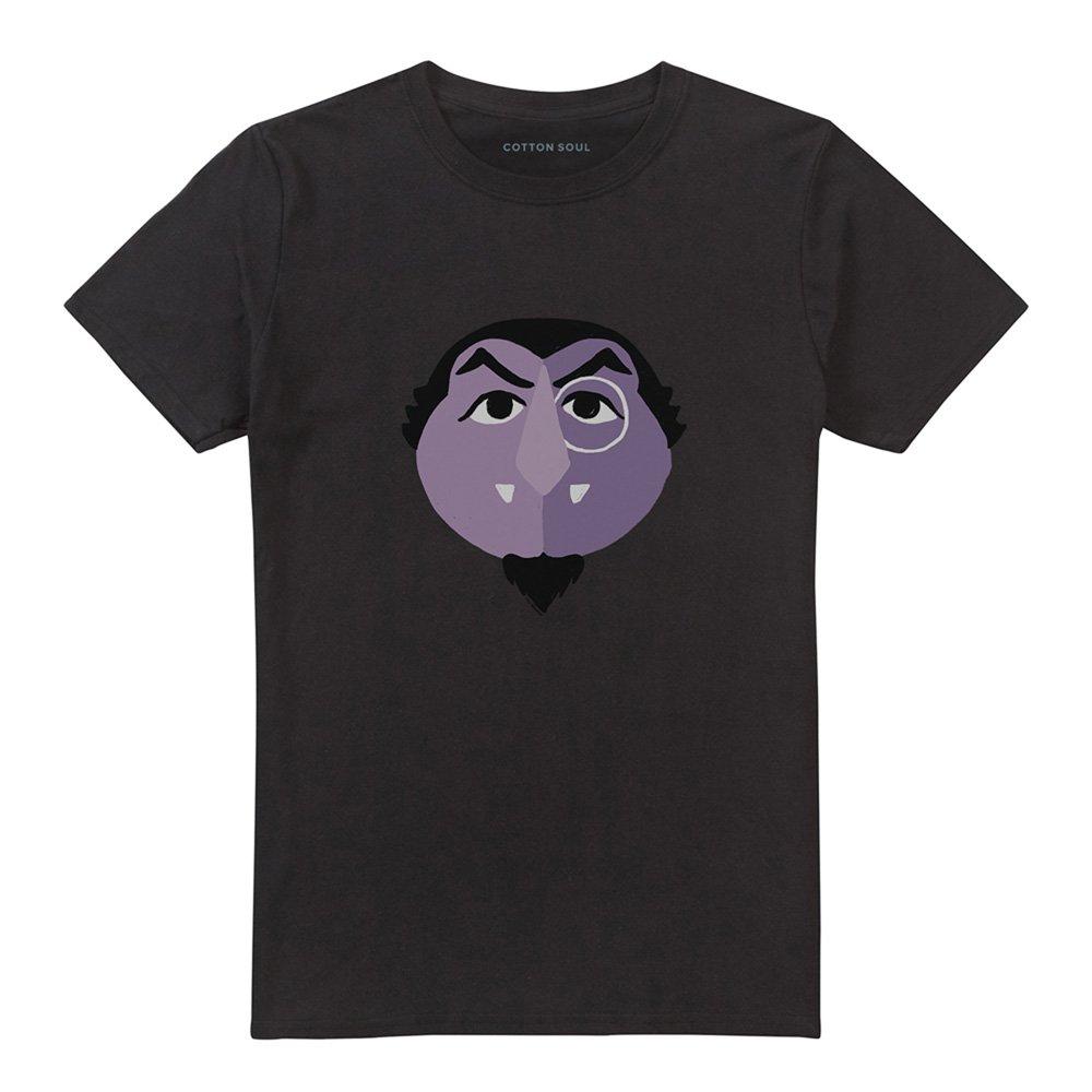 Black - Sesame Street - Sesame Street The Count Glower T Shirt Black - 4