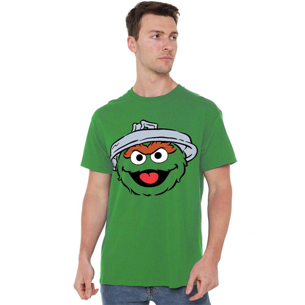 Sesame Street Sesame Street Oscar The Grouch Full Face T Shirt