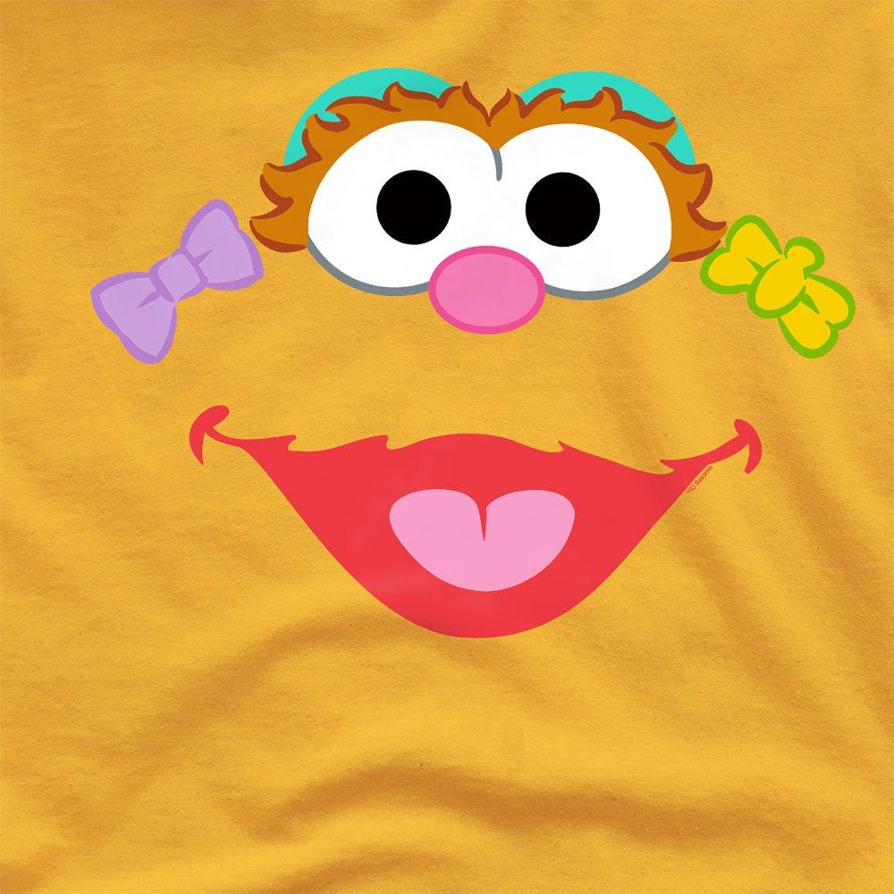 Gold - Sesame Street - Sesame Street Zoe Face T Shirt Gold - 2