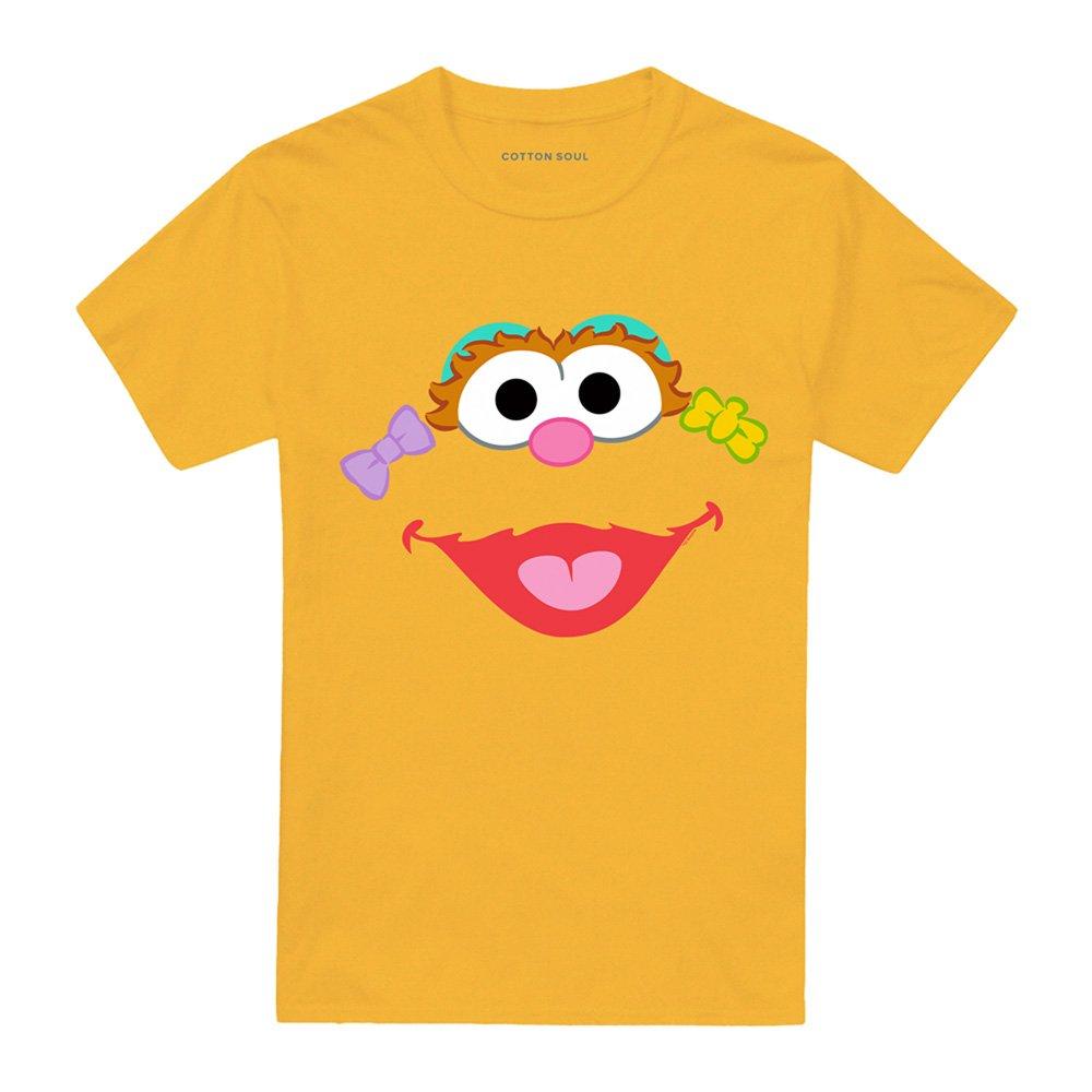 Gold - Sesame Street - Sesame Street Zoe Face T Shirt Gold - 4