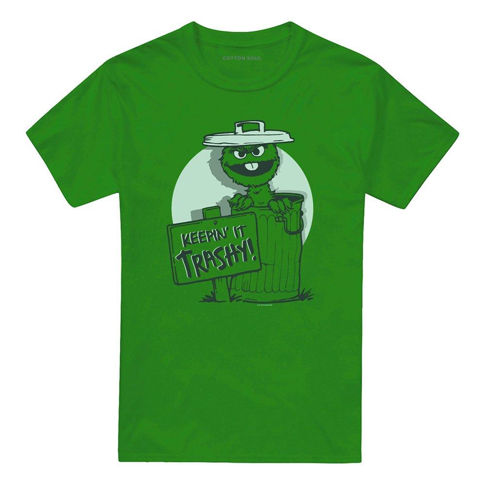 Green - Sesame Street - Sesame Street Keepin It Trashy T Shirt Kelly Gree - 4