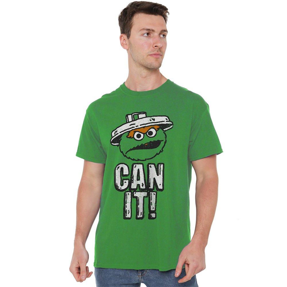Green - Sesame Street - Sesame Street Can It T Shirt Kelly Green - 1