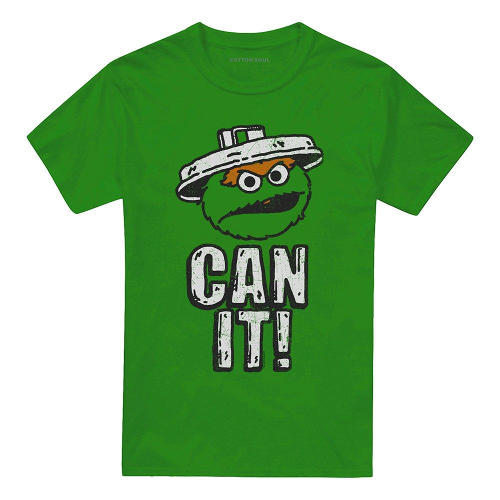 Green - Sesame Street - Sesame Street Can It T Shirt Kelly Green - 4