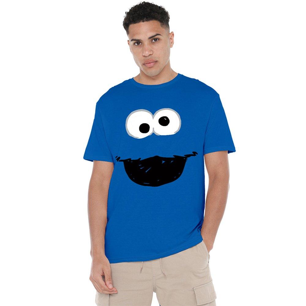 Royal - Sesame Street - Sesame Street Cookie Monster Crayon Sketch T Shirt - 1