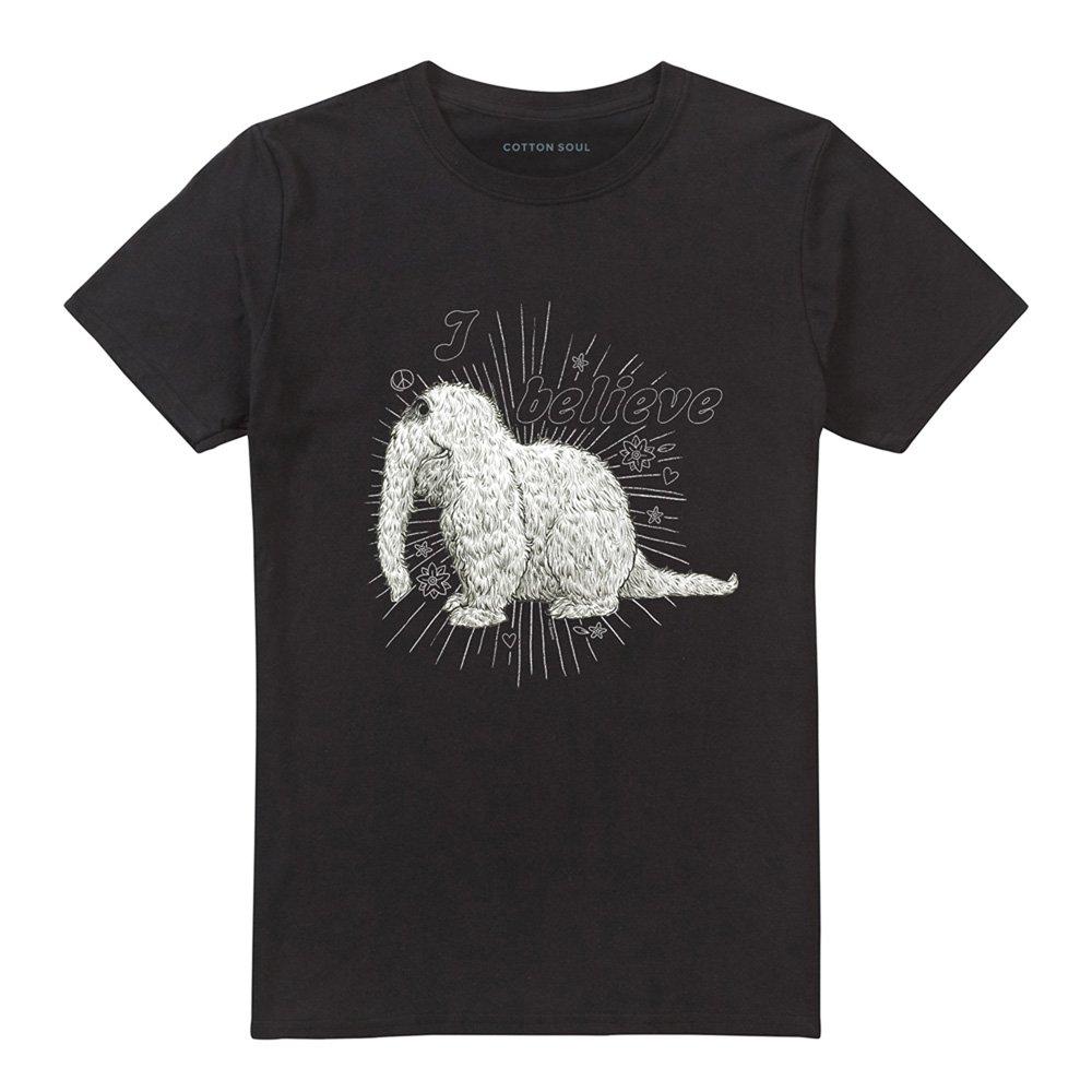 Black - Sesame Street - Sesame Street Snuffleupagus I Believe T Shirt Bla - 4