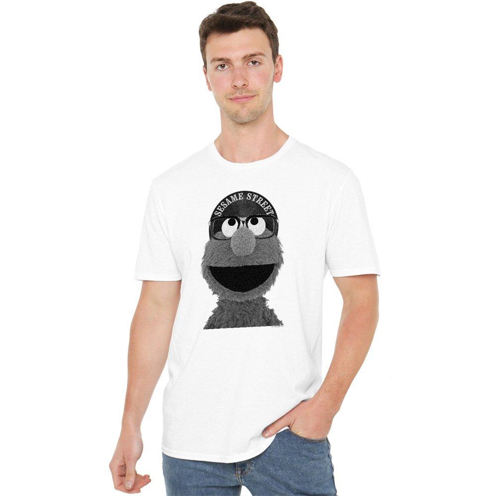 White - Sesame Street - Sesame Street Elmo Lee T Shirt White - 1