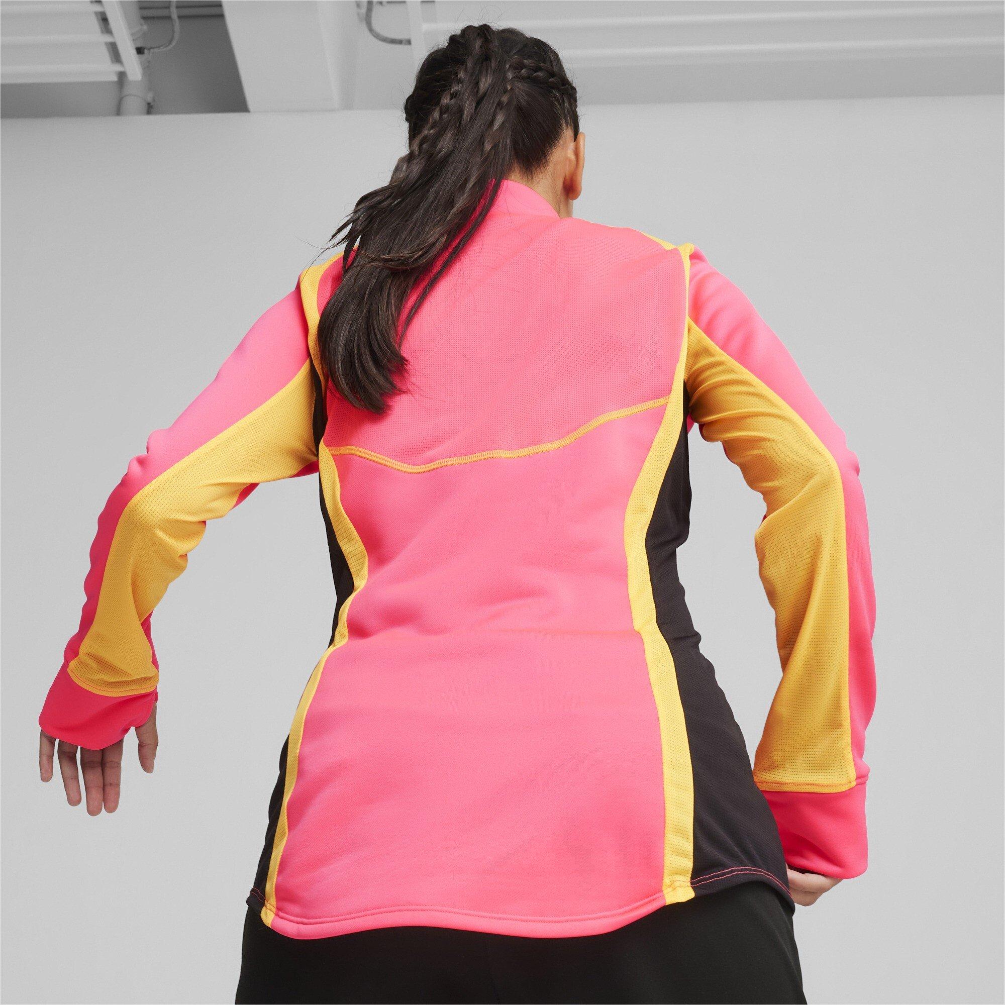 Sunset Glow - Puma - Training Zipped Drill Top - 4