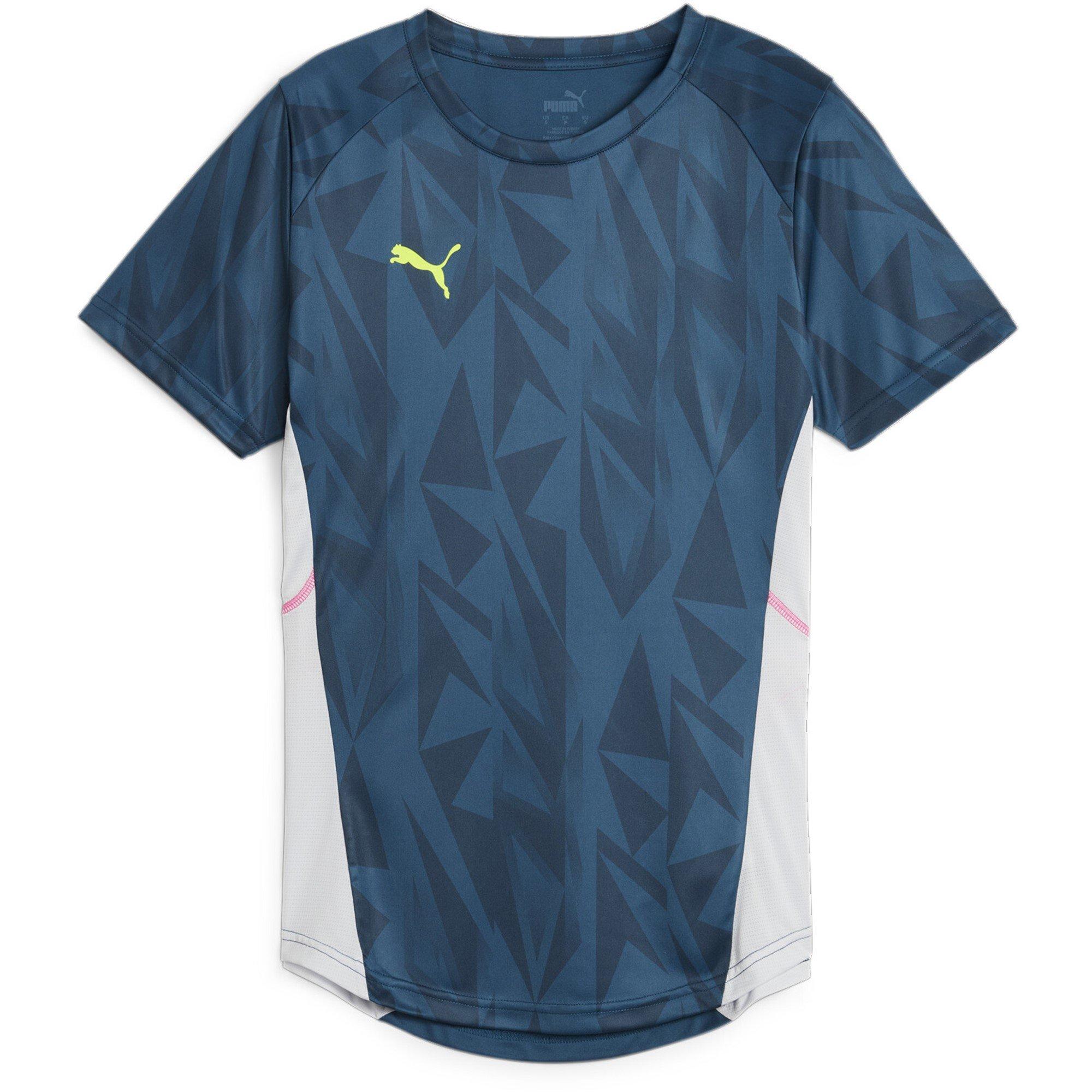 Puma Women's Individualblaze Short-Sleeve Performance T-Shirt - Ocean Tropic - 12 (M)