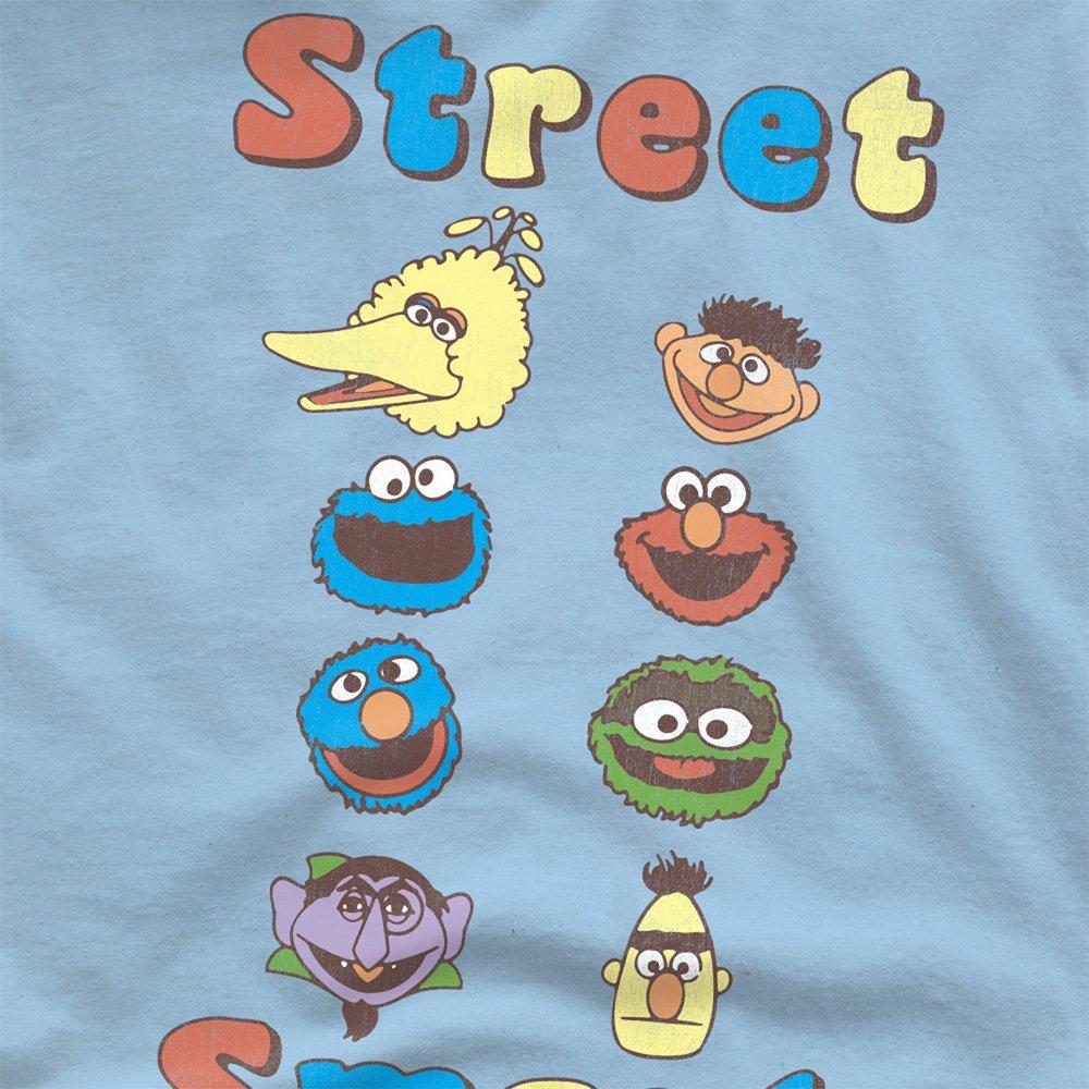 Light Blue - Sesame Street - Sesame Street Street Smart T Shirt Light Blue - 2