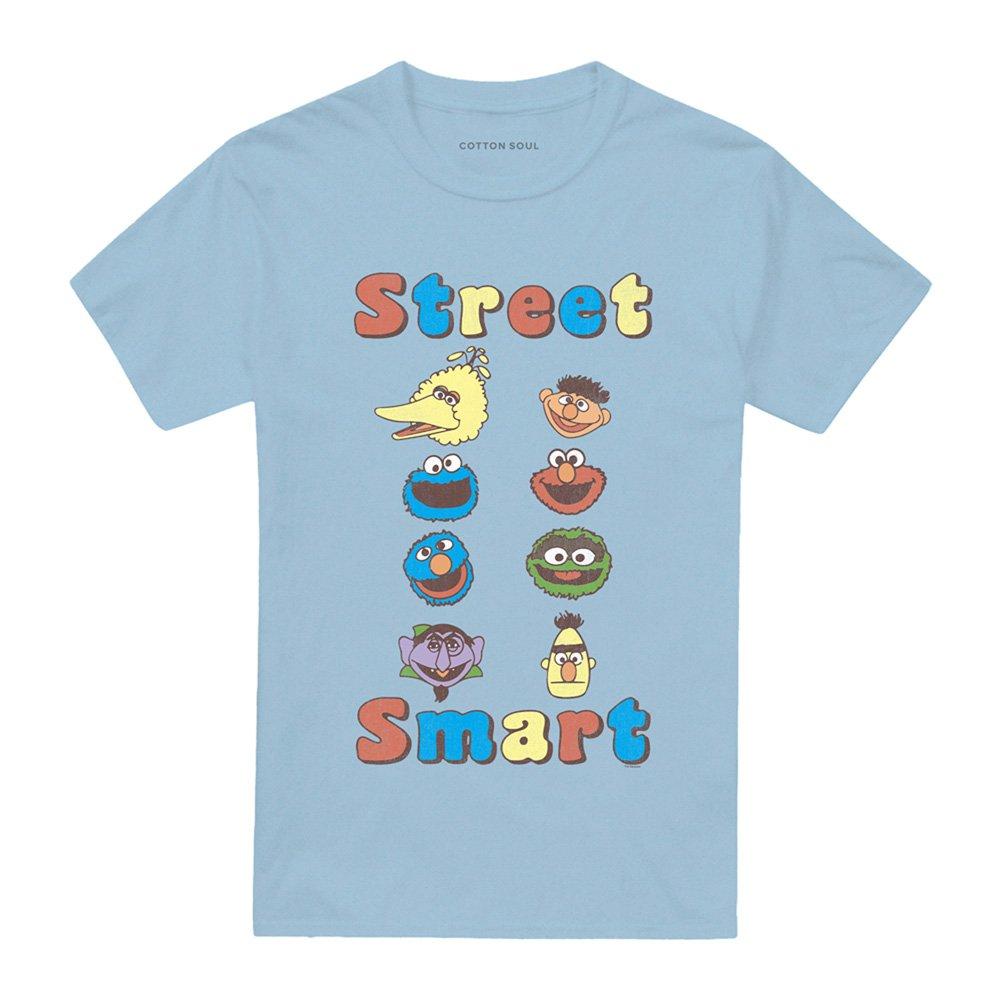 Light Blue - Sesame Street - Sesame Street Street Smart T Shirt Light Blue - 4