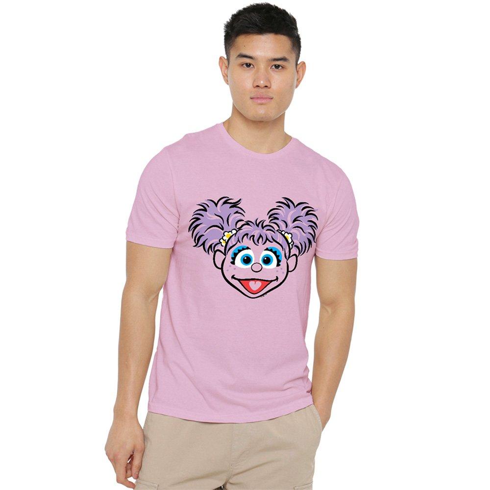 Pink - Sesame Street - Sesame Street Abby Cadabby Full Face T Shirt Pink - 1