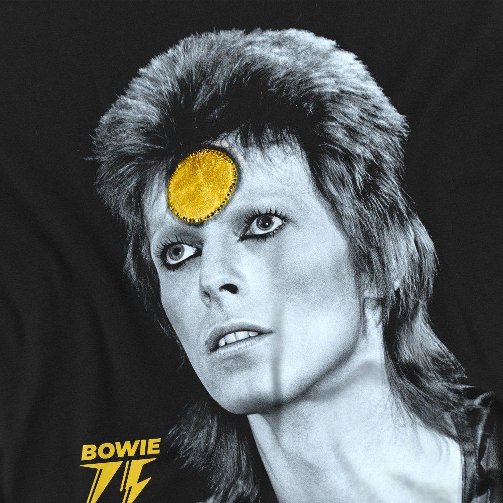 Black - David Bowie - David Bowie Golden Bowie Unisex T Shirt Black - 2