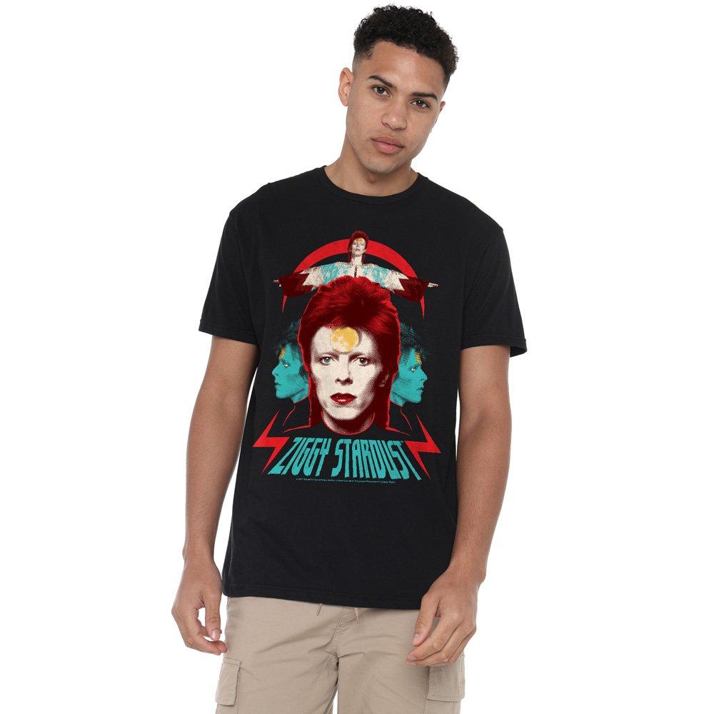 Black - David Bowie - David Bowie Ziggy Heads Unisex T Shirt Black - 1