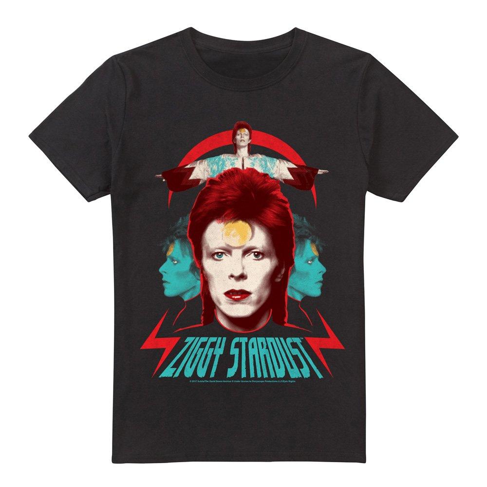 Black - David Bowie - David Bowie Ziggy Heads Unisex T Shirt Black - 4