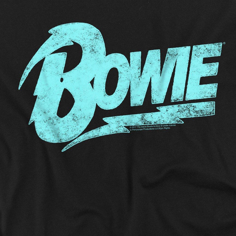 Black - David Bowie - David Bowie Logo Unisex T Shirt Black - 2