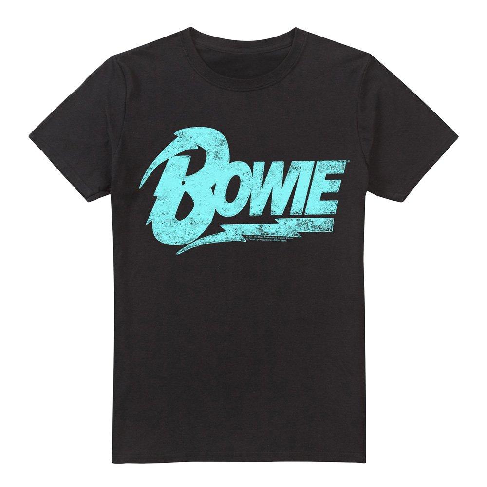 Black - David Bowie - David Bowie Logo Unisex T Shirt Black - 4