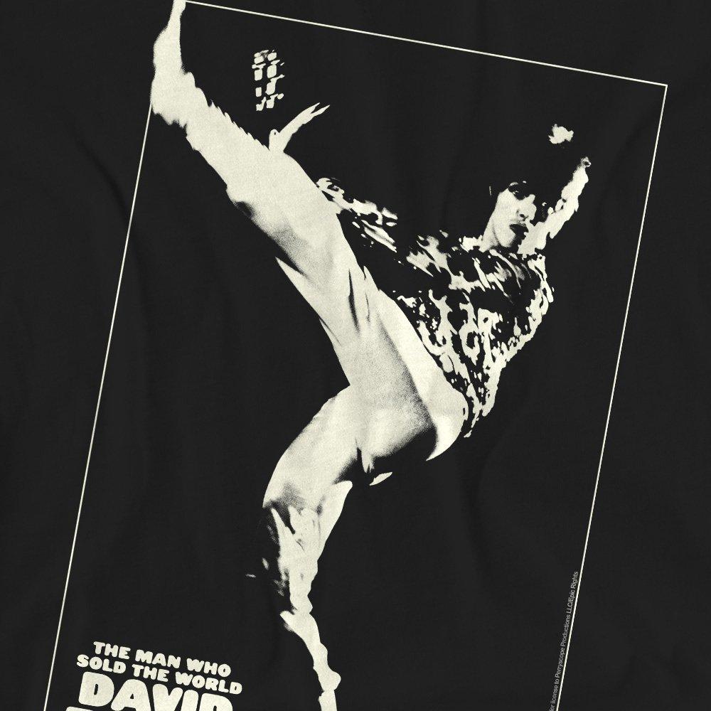 Black - David Bowie - David Bowie The Man Cover Ladies T Shirt Black - 2