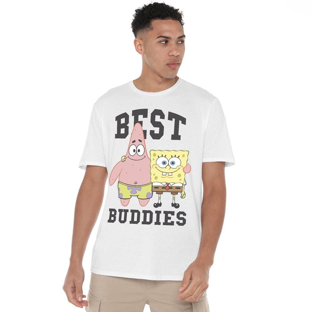 White - Spongebob - Spongebob Squarepants And Patrick Best Buddies Un - 1