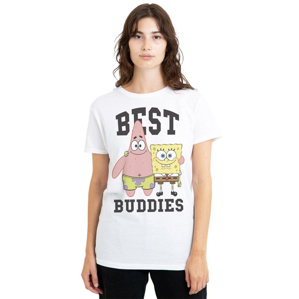White - Spongebob - Spongebob Squarepants And Patrick Best Buddies T- - 1