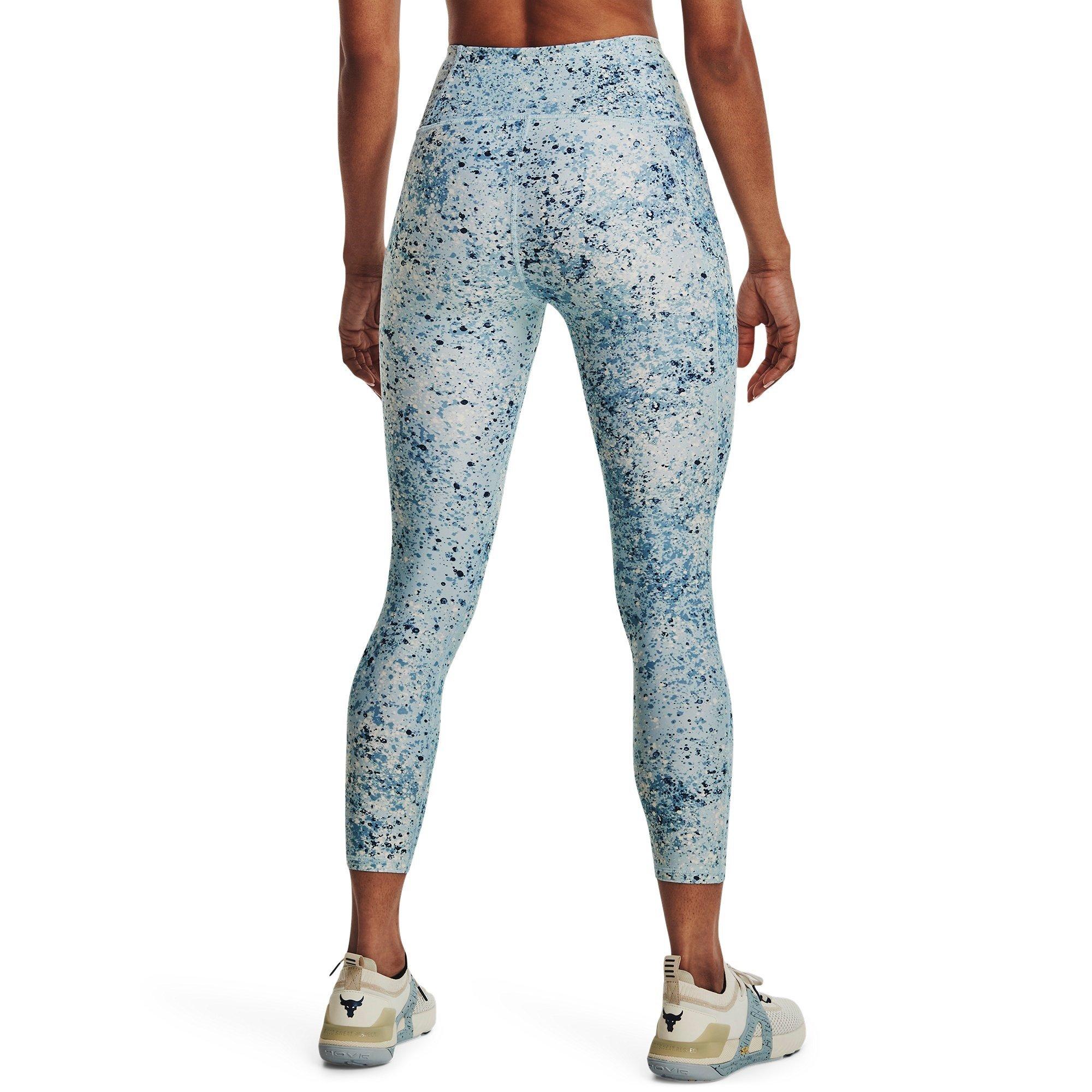 Blue - Under Armour - Rock High-Waist Ankle Capri - 4