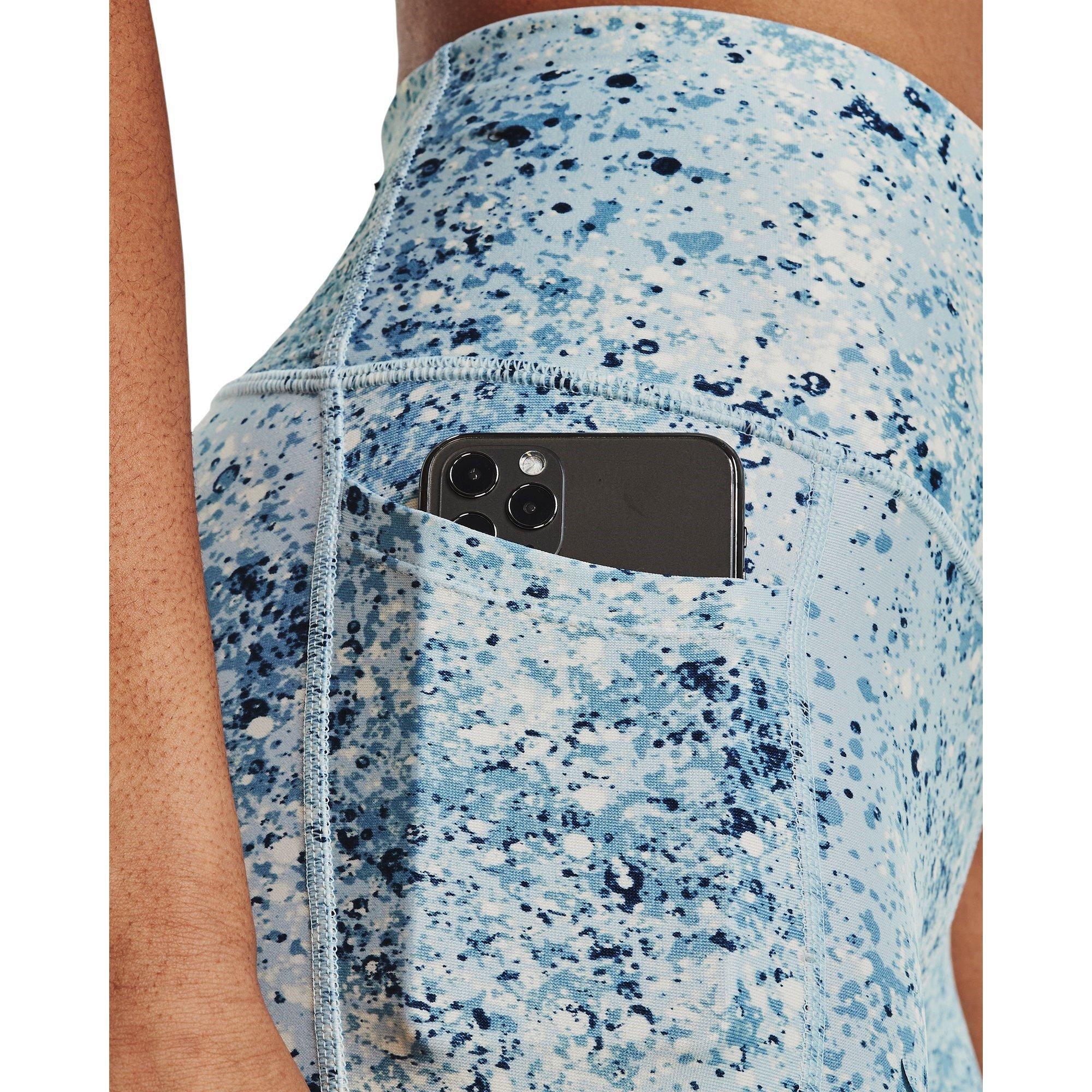 Blue - Under Armour - Rock High-Waist Ankle Capri - 5