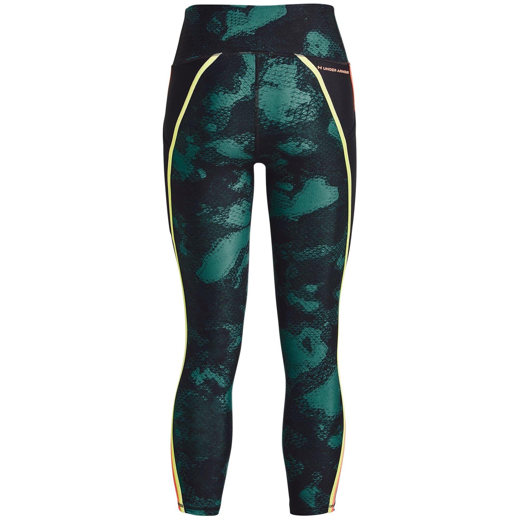 Green - Under Armour - High-Waist Ankle Capri - 2