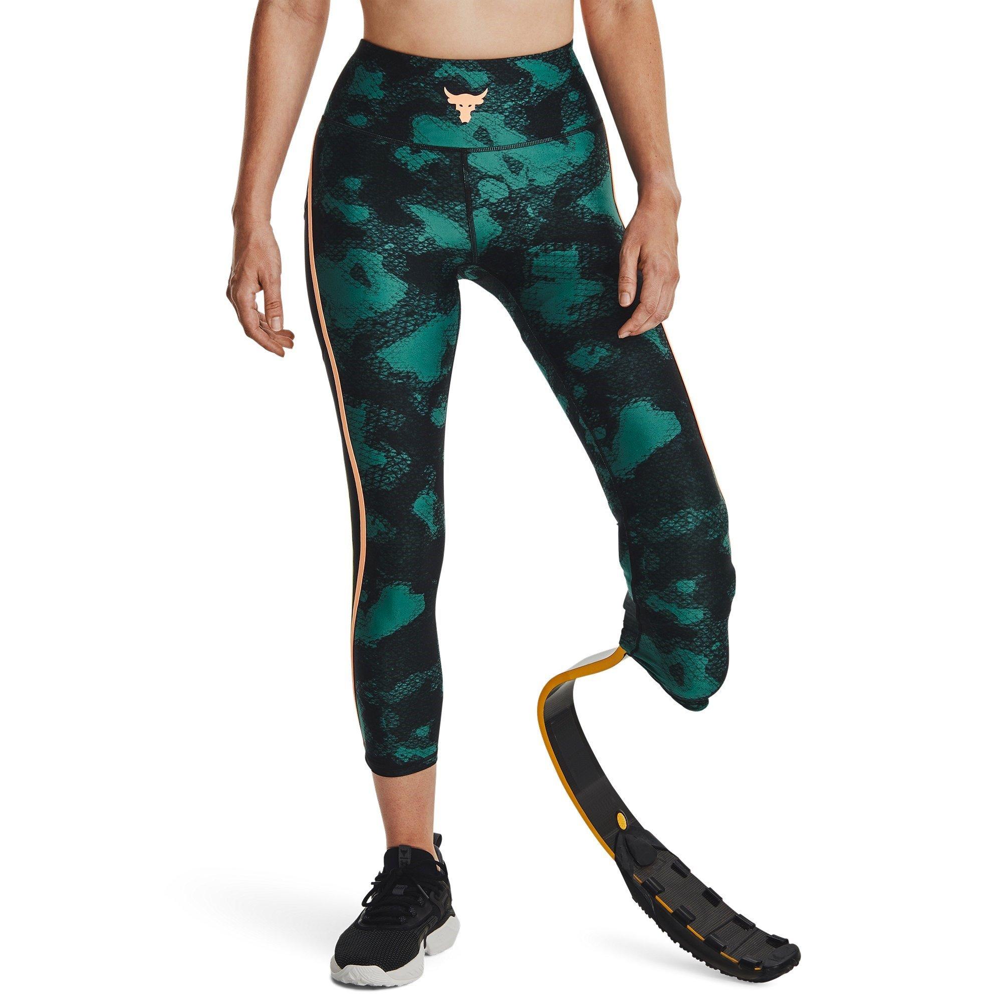 Green - Under Armour - High-Waist Ankle Capri - 3