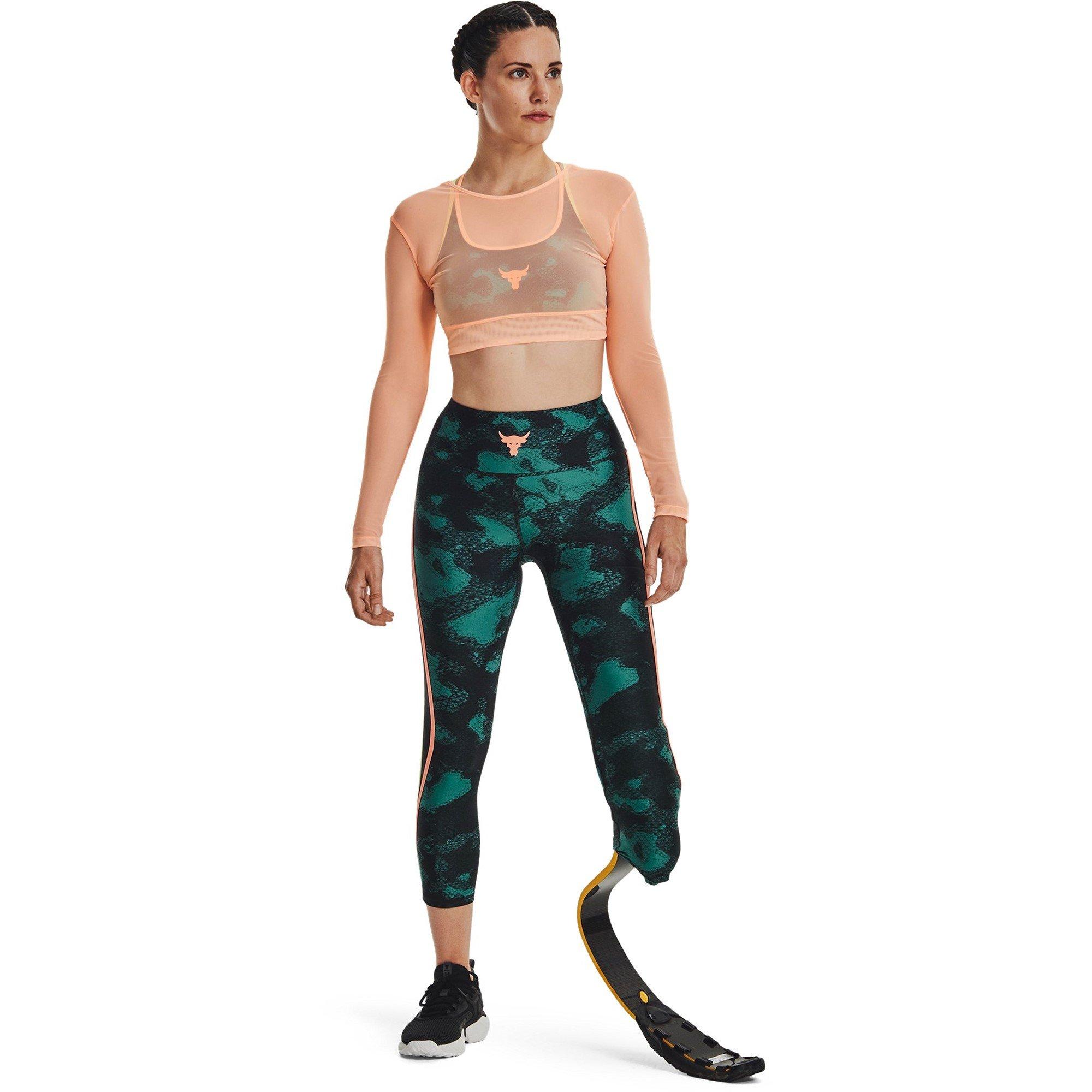 Green - Under Armour - High-Waist Ankle Capri - 6