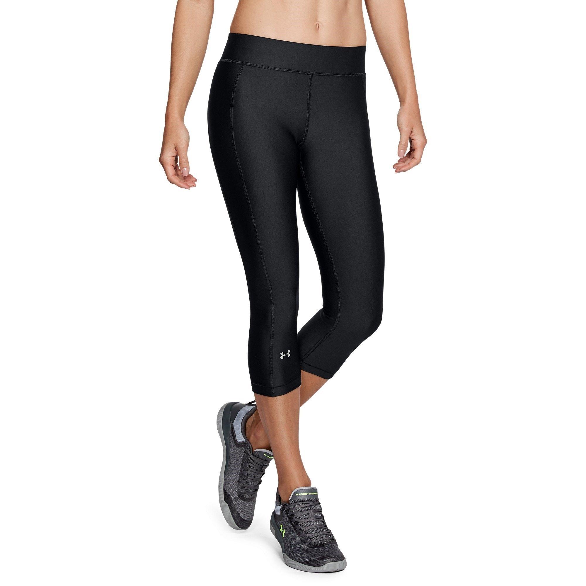 Black - Under Armour - Armour HeatGear Capris - 2
