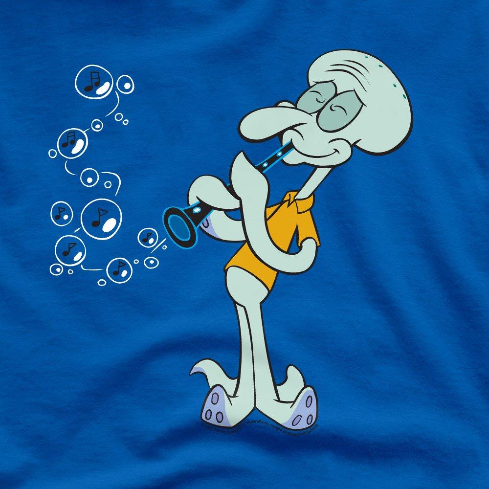 Royal - Spongebob - Spongebob Squidwards Clarinet Unisex T Shirt Roya - 2