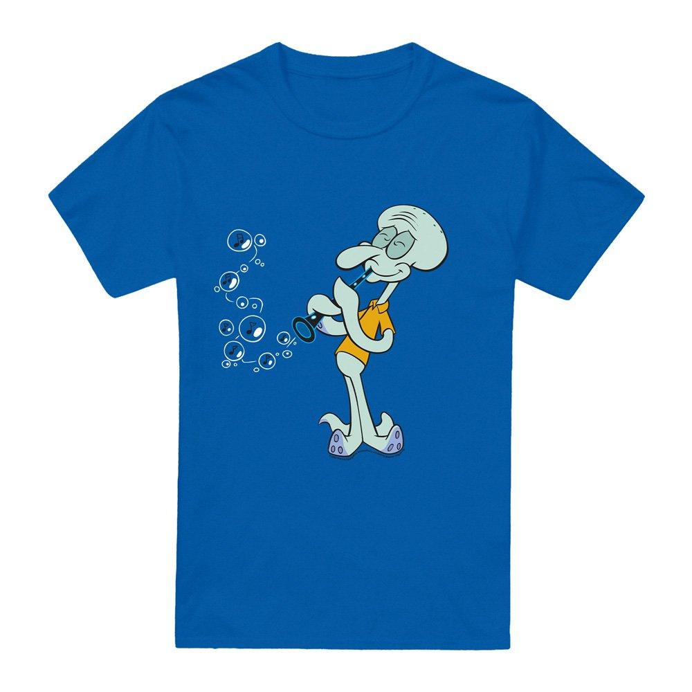 Royal - Spongebob - Spongebob Squidwards Clarinet Unisex T Shirt Roya - 4