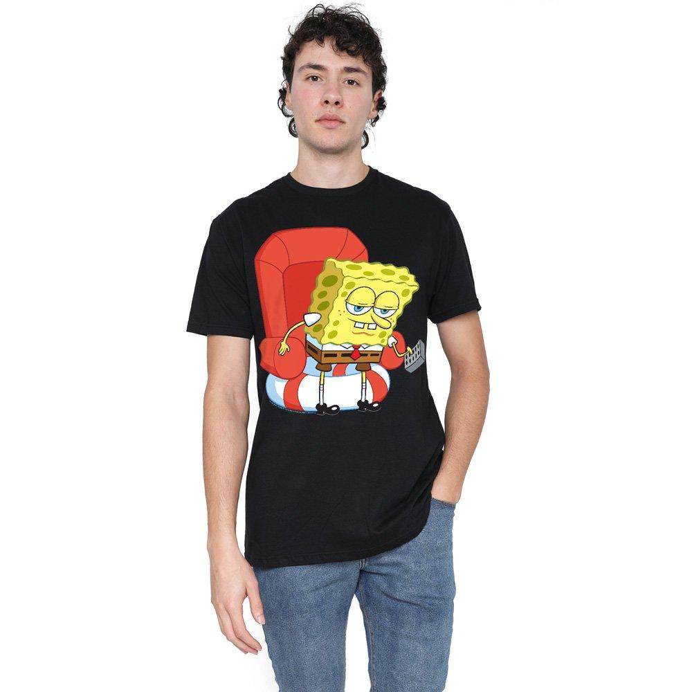 Black - Spongebob - Spongebob Head Out Meme Unisex T Shirt Black - 1