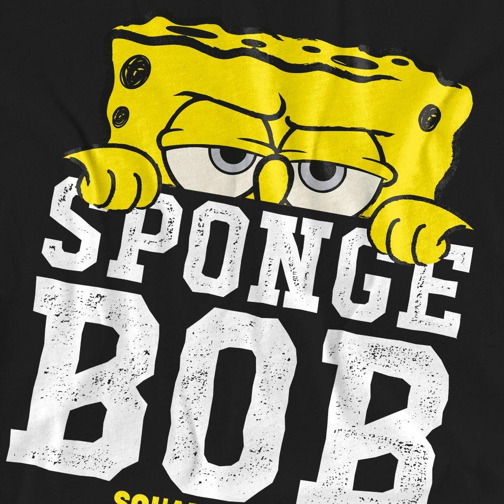 Black - Spongebob - Spongebob Squarepants Large Icon T-Shirt Black - 2