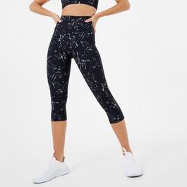 USA Pro High Rise Capri Cropped Leggings