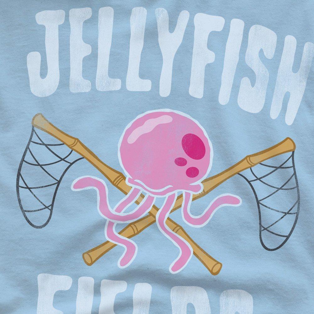 Light Blue - Spongebob - Spongebob Jellyfish Fields Unisex T Shirt Light B - 2