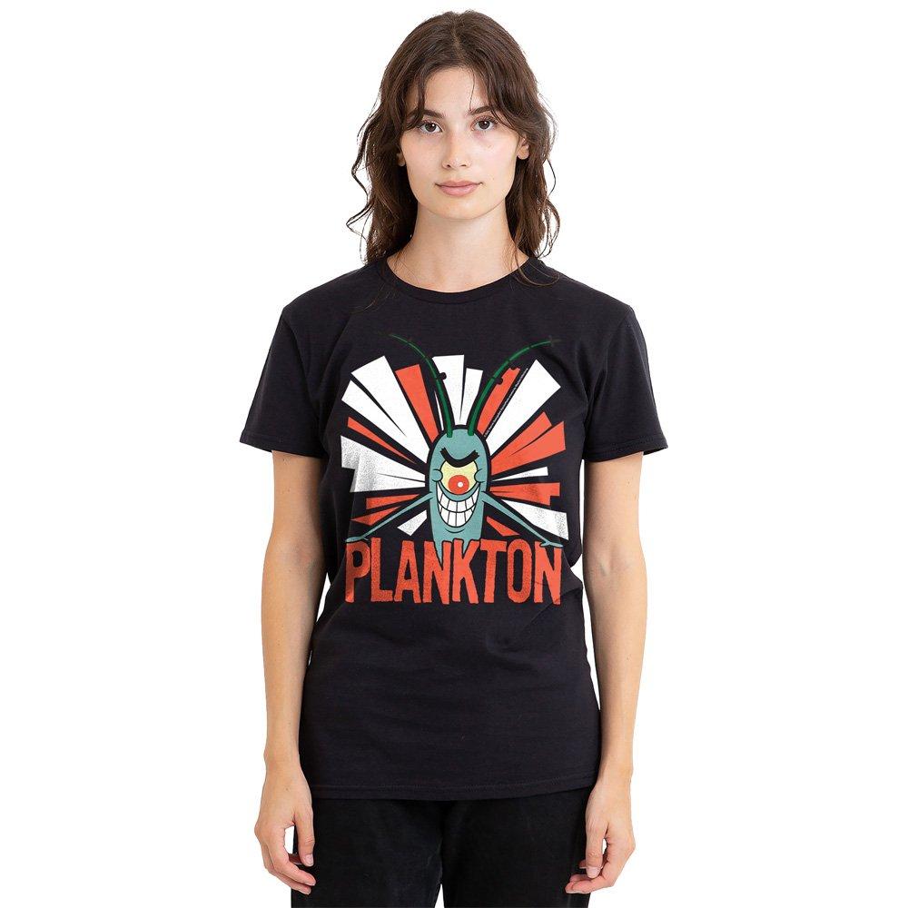 Black - Spongebob - Spongebob Plankton T-Shirt Black - 1